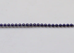 Dark Purple Pearl String Beads 2.5mm