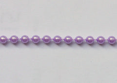 Lavender Fused Pearl String Beads 4mm 36 Yards