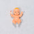 Miniature Sitting Plastic Baby with Bottle 1.25'' 144pcs
