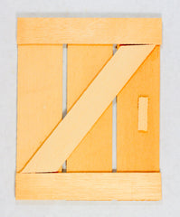 Barn Door Wood Cutout