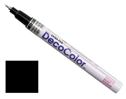 DecoColor Extra-Fine Paint Marker - Black
