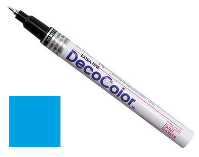 DecoColor Extra-Fine Paint Marker - Light Blue