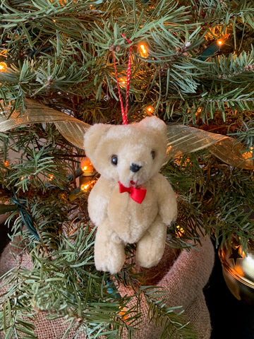 Jointed Plush Teddy Bear 4'' 6pcs