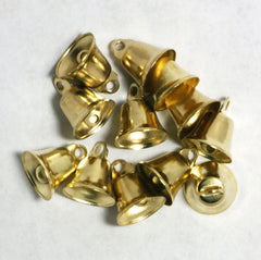 Gold Liberty Bell 14mm 12pcs