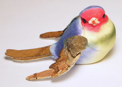 Set of Mushroom Birds 4'' 2pcs