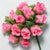 Pink Poly Rose Silk Flowers 0.75'' 144pcs