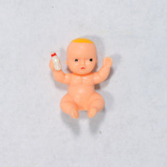 Miniature Sitting Plastic Baby with Bottle 1.25'' 144pcs