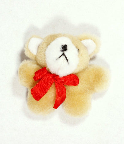 Plush Beige Bear 3'' 12pcs
