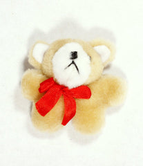 Plush Beige Bear 3'' 12pcs