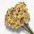 Gold Poinsettia Mini Silk Flowers 1.5''