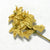 Gold Poinsettia Mini Silk Flowers 1.5''