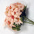 Light Peach Poinsettia Silk Flowers 2''