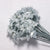 Silver Poinsettia Mini Silk Flowers