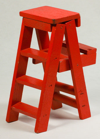 Red Ladder Ornament 1 pcs
