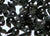 Miniature Black Satin Ribbon Bows 
