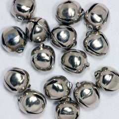 Small Silver Jingle Bells 144pcs