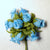 Sky Blue Poly Rose Silk Flowers 0.75'' 144pcs