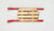 small sled christmas ornament top
