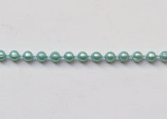 Teal Fused Pearl String Beads 4mm 36 Yards