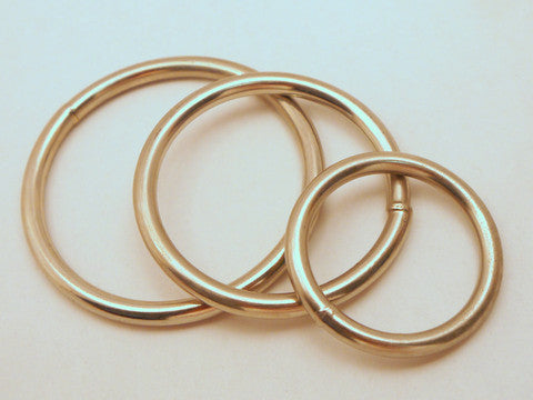Welded Steel Metal Rings Thick Gauge 12pcs
