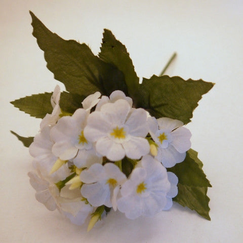 White Dogwood Silk Flowers 1''