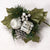 Winter Pick with Silver Pine Cone 6pcs