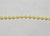 Yellow Fused Pearl String Beads 2.5mm 36 Yards