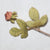 dusty rose mini silk flower