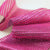 Fuchsia Diamond Rhinestone Ribbon Wrap 4.75'' 10 Yards