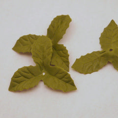 silk rose bud leaves