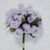 lavender poly rose silk flowers