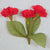 Red Carnation Silk Flowers 12pcs