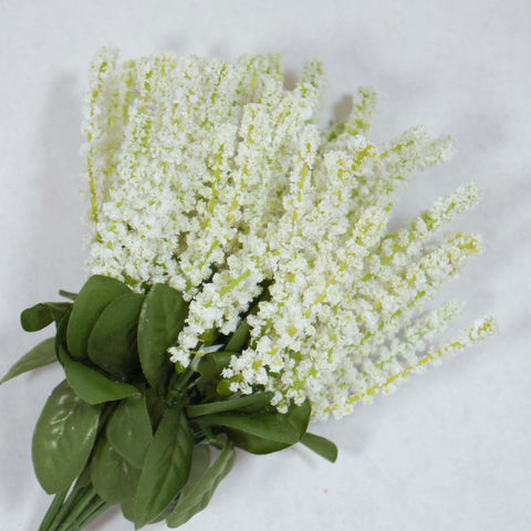 White Veronica Artificial Flowers